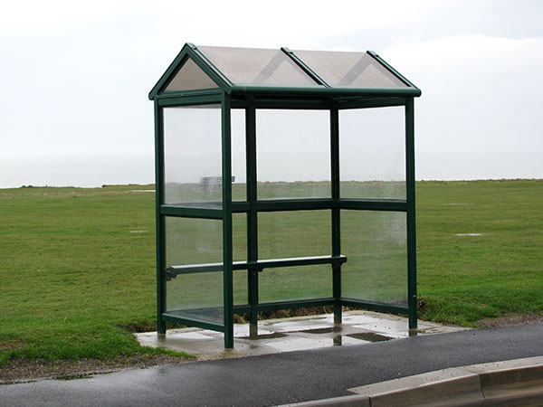 Arun Pitched Roof Bus Shelter