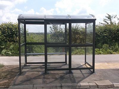 Polycarbonate Bus Shelter Material